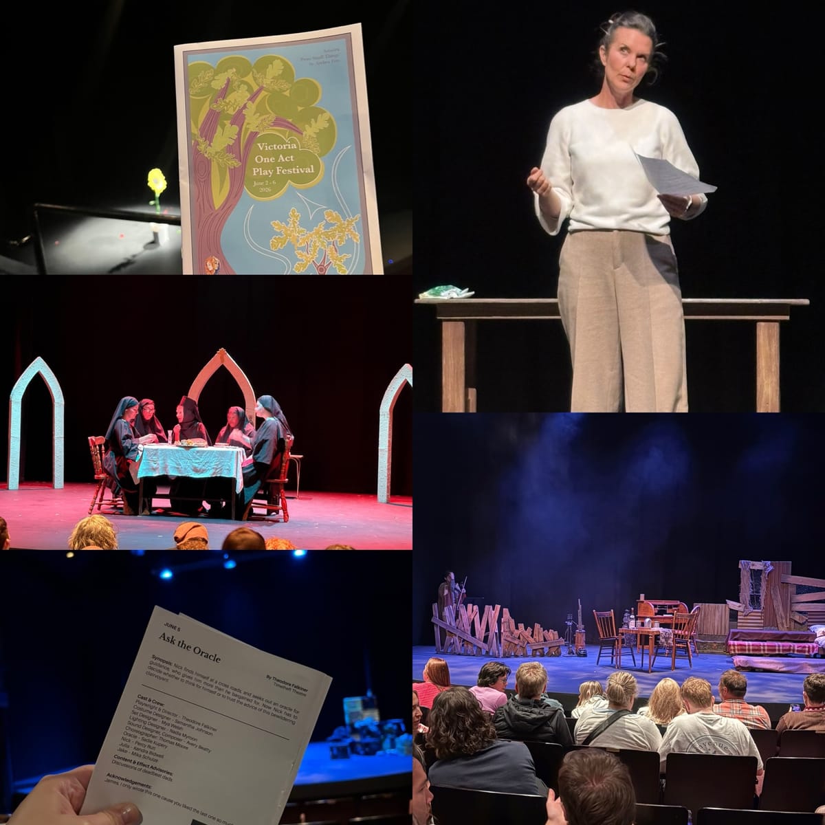 What I Caught at the One Act Play Festival 2026