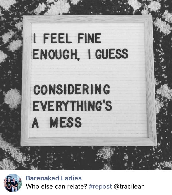 From My Brain: Fine Enough, I Guess