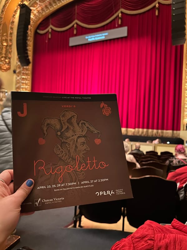 Pacific Opera Victoria's Rigoletto